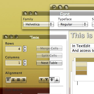 Crystal Clear TextEdit