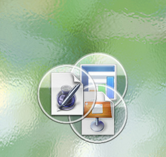 Crystal Docs icon set: Apple's iWork Suite Crystal Docs icon set: Apple's iWork Suite