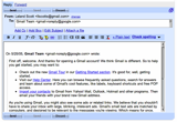 OmniWeb Using Gmail with WYSIWYG Editing Tools