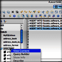 RazorSQL Main Window