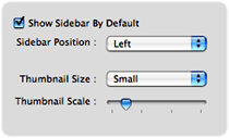 Old SafariStand Preferences for Sidebar