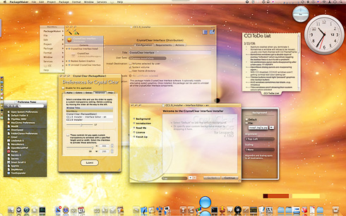Screenshot with CrystalClear Interface 1.9 Screenshot with CrystalClear Interface 1.9