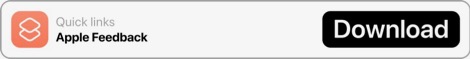 Apple Feedback Shortcut