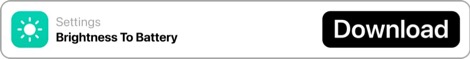 Brightness To Battery Shortcut