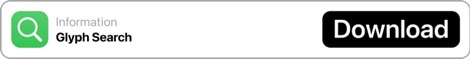 Glyph Search Shortcut