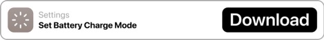 Set Battery Charge Mode Shortcut