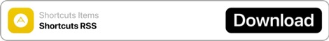 Shortcuts RSS Shortcut