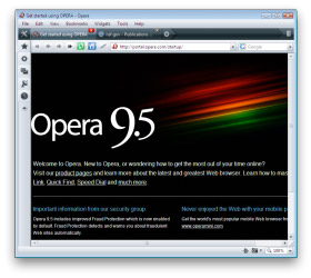 Opera 9.5